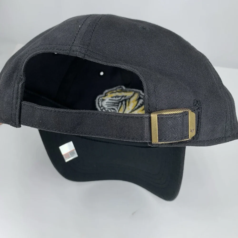 Missouri Missou Tigers Hat Black '47 Adjustable Strap Unstructured Baseball Cap